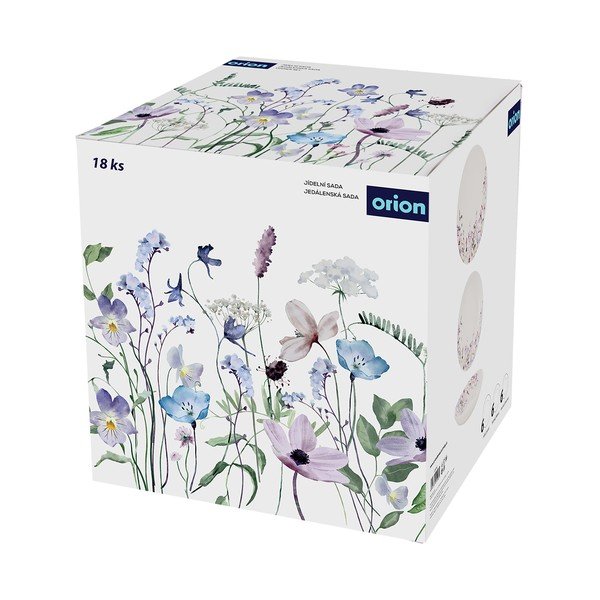 Porcelanowy zestaw talerzy 18 szt. Louka – Orion-image-4