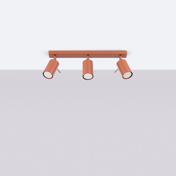 Ceglasta lampa punktowa 6x45 cm Etna – Sollux-image-3