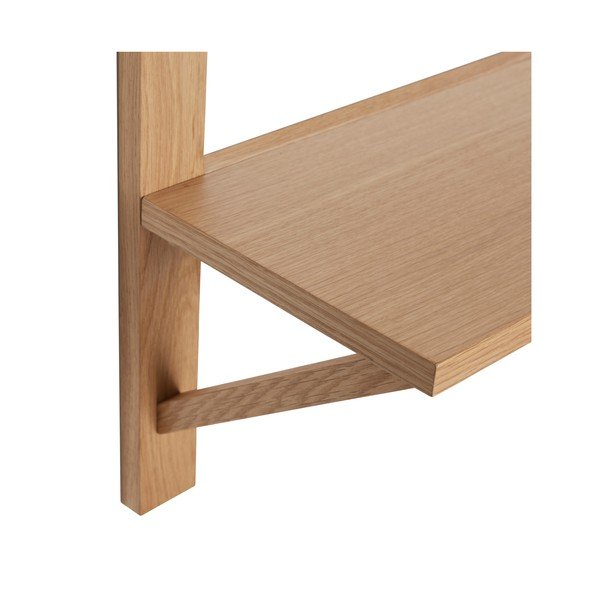 Wielopoziomowa półka w dekorze dębu w naturalnym kolorze 70 cm Triarch – Hübsch-image-2