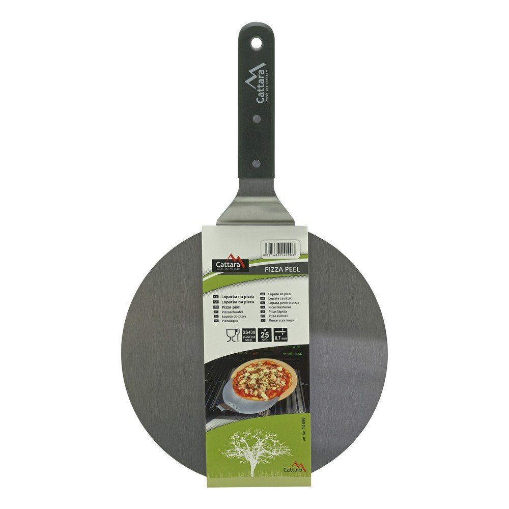 Łopata do pizzy ze stali nierdzewnej – Cattara (zdjęcie 5)