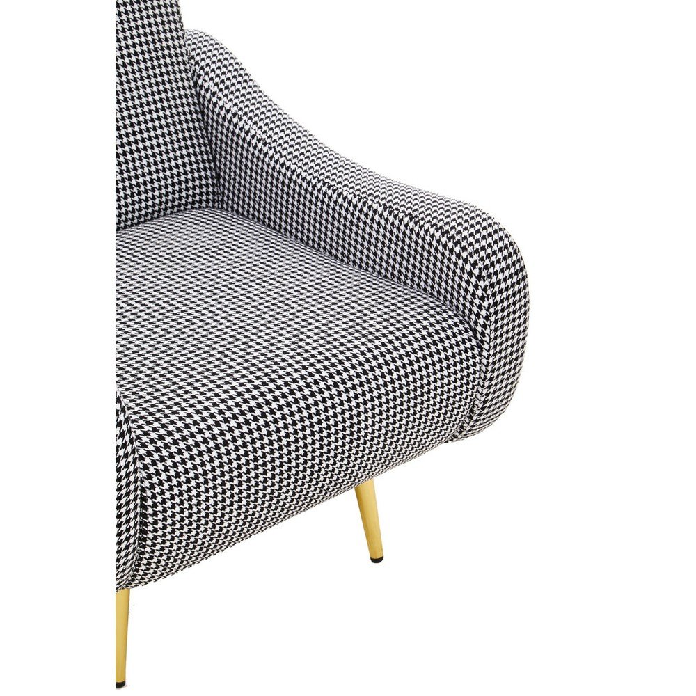 Czarno-biały fotel Holli – Premier Housewares (zdjęcie 9)
