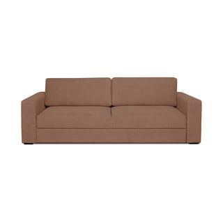 Brązowa sofa rozkładana 238 cm Resmo – Scandic