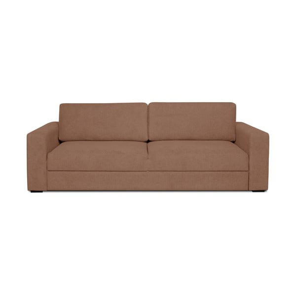 Brązowa sofa rozkładana 238 cm Resmo – Scandic