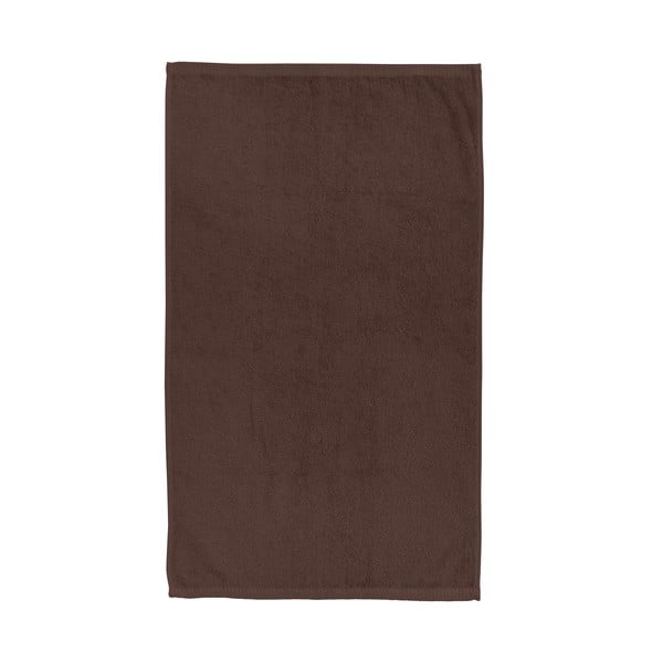 Brązowy bawełniany ręcznik szybkoschnący/frotte 50x85 cm Quick Dry – Catherine Lansfield