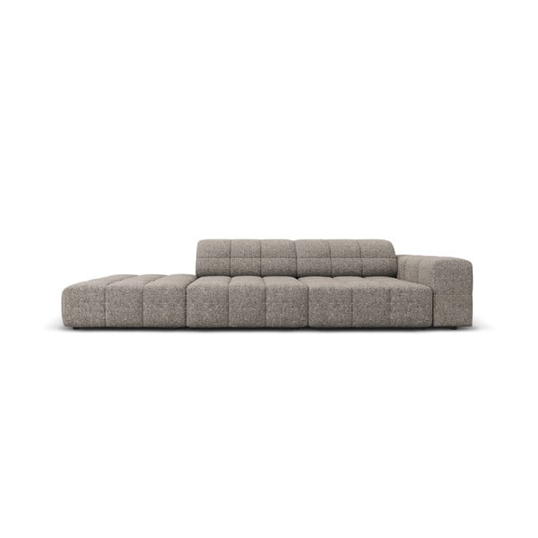 Jasnobrązowa sofa 262 cm Chicago – Cosmopolitan Design