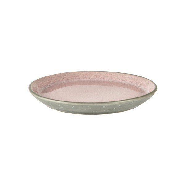 Różowy/szary kamionkowy talerz deserowy ø 17 cm Gastro Grey/Light Pink – Bitz-image-2