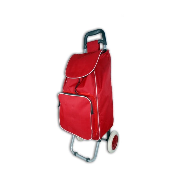 Wózek na zakupy z kieszonką termiczną Jocca Red