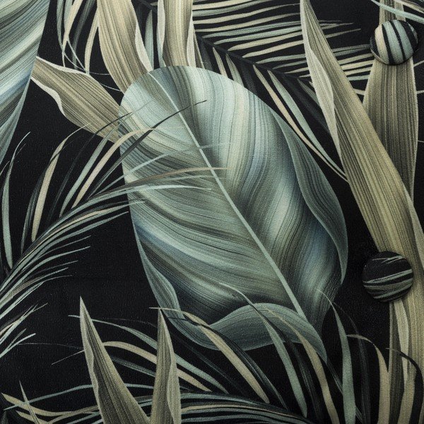 Czarno-zielony fotel Max Winzer Fiona Carribean-image-1