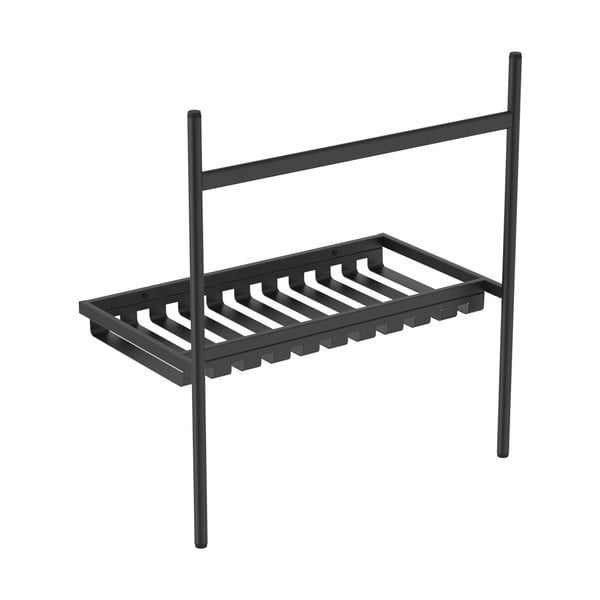 Czarny metalowy stelaż pod umywalkę 76x84 cm Conca – Ideal Standard