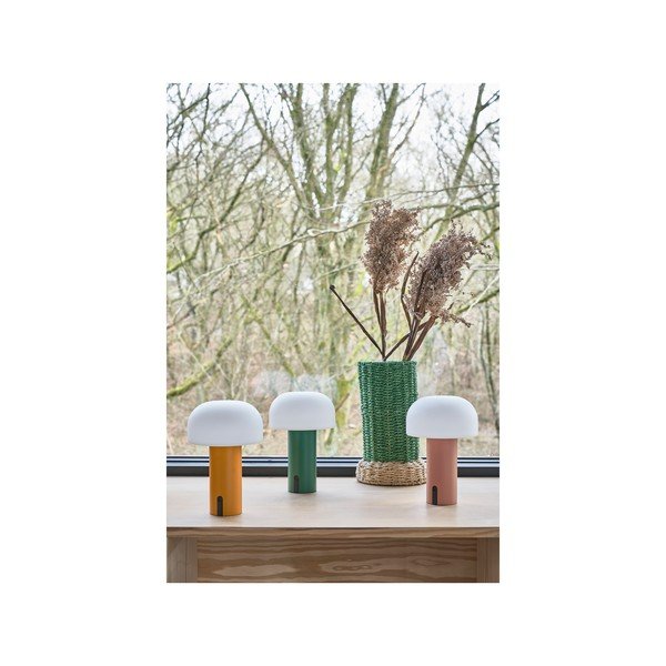 Biało-różowa lampa stołowa LED (wysokość 22,5 cm) Styles – Villa Collection-image-4