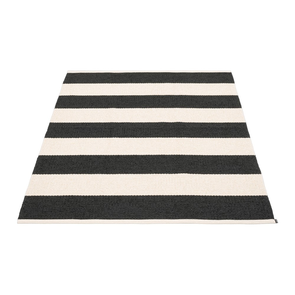 Czarno-biały dywan odpowiedni na zewnątrz 140x180 cm Bob Black Vanilla – Pappelina
