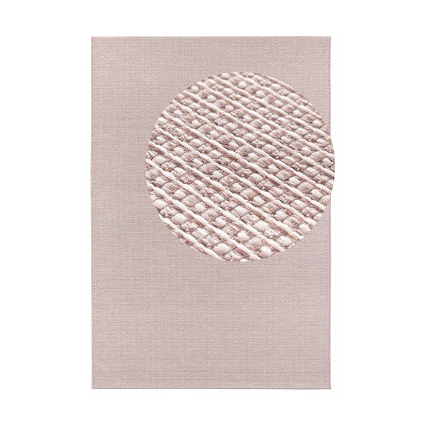 Różowy dywan odpowiedni na zewnątrz Elle Decoration Secret Millau, 140x200 cm