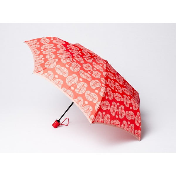 Składany parasol Cashmere, koralowy