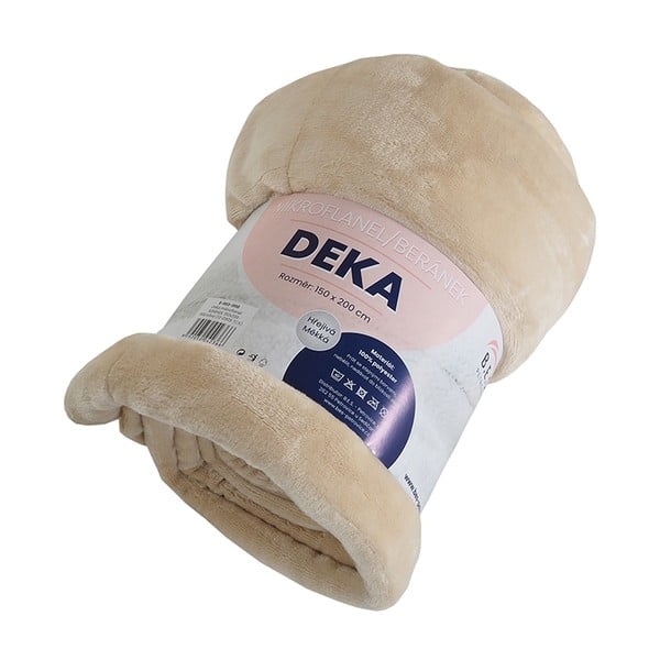 Koc z materiału sherpa 150x200 cm – B.E.S.-image-2