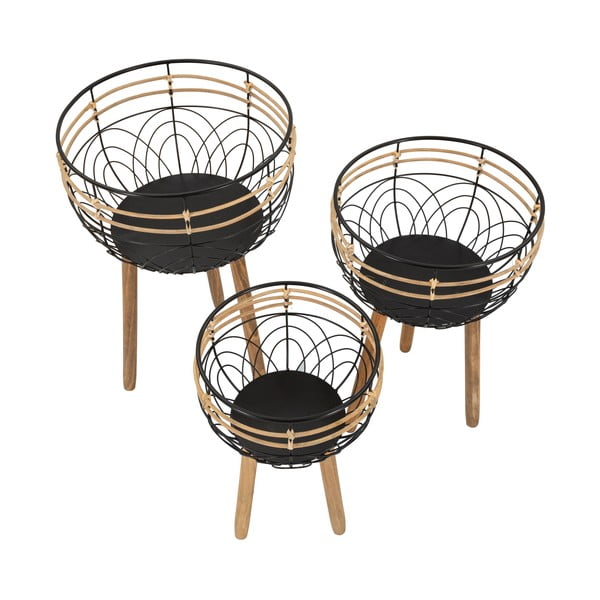 Metalowe kwietniki 3 szt. Oporto – Mauro Ferretti-image-4