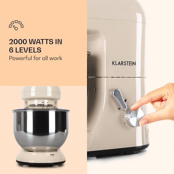 Beżowy robot kuchenny Klarstein Bella-image-1