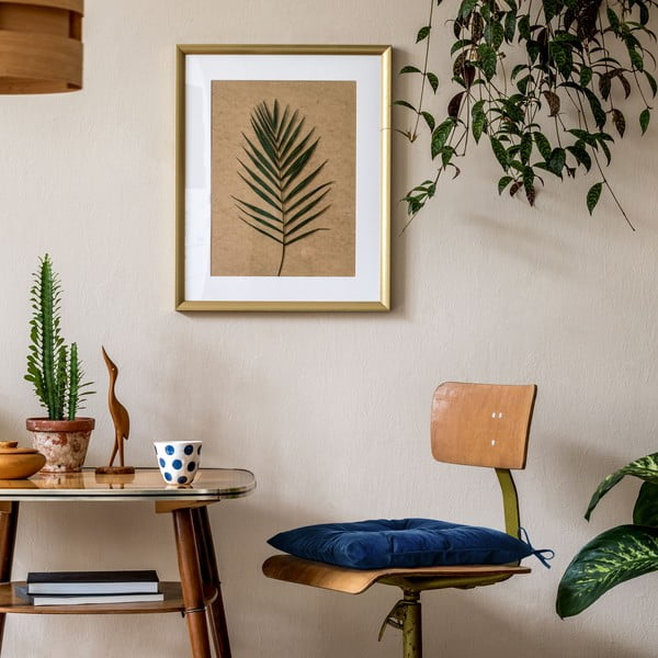 Aksamitna poduszka na krzesło 40x40 cm Aleksa – Restilo-image-1