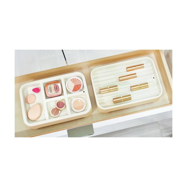 Biały organizer na biżuterię iDesign Eco Bin, 28,12x19,23 cm-image-2