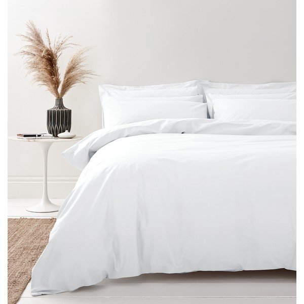 Biała pościel z bawełny organicznej Bianca Organic, 200x200 cm-image-1