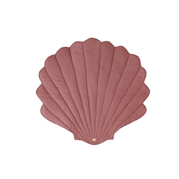 Różowy dziecięcy koc do zabawy Marsala – Moi Mili