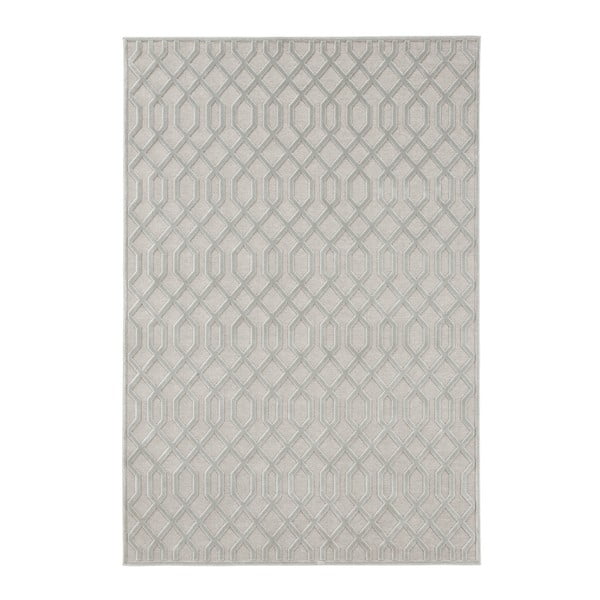 Szary dywan z wiskozy Mint Rugs Caine, 80x125 cm