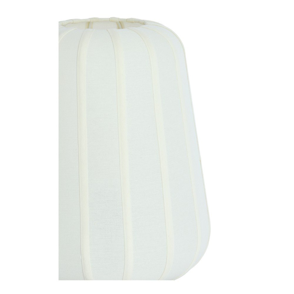 Biała metalowa lampa stołowa z tekstylnym kloszem (wysokość 29 cm) Bibia – Light & Living (zdjęcie 4)