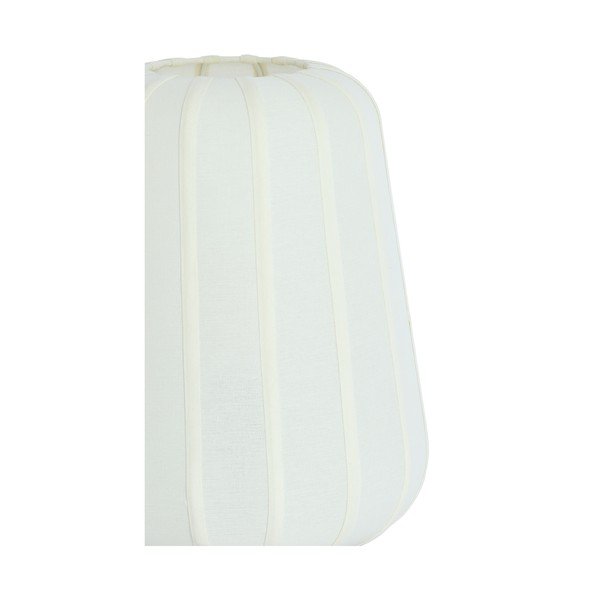 Biała metalowa lampa stołowa z tekstylnym kloszem (wysokość 29 cm) Bibia – Light & Living-image-3
