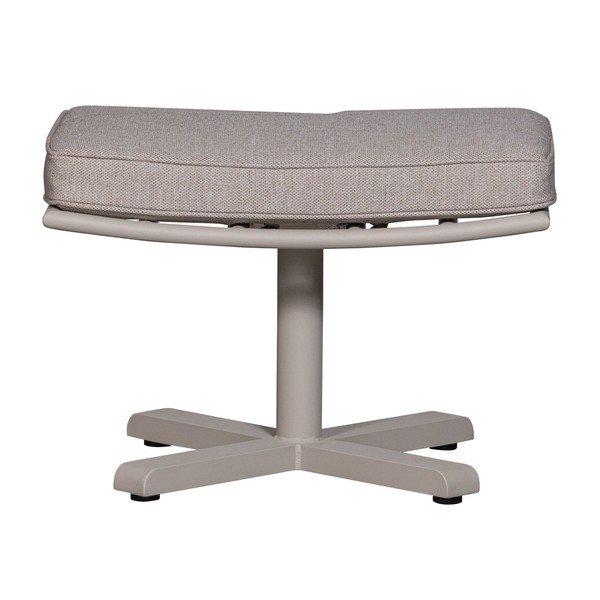 Szarobeżowy podnóżek ogrodowy Coosa – WOOOD