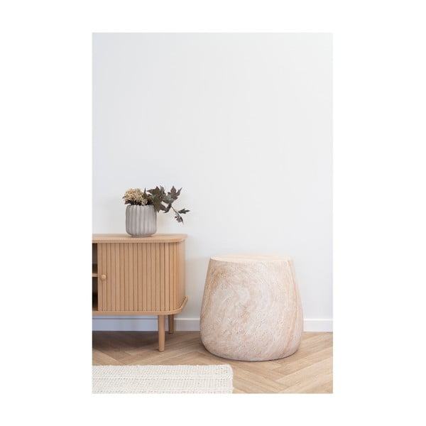 Kamienny okrągły stolik ogrodowy ø 47,5 cm Bonn – House Nordic-image-4