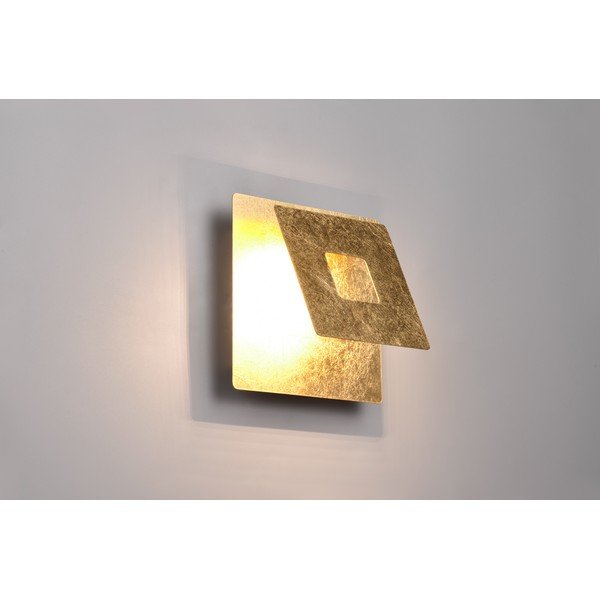 Kinkiet LED w kolorze złota Leano – Trio-image-4