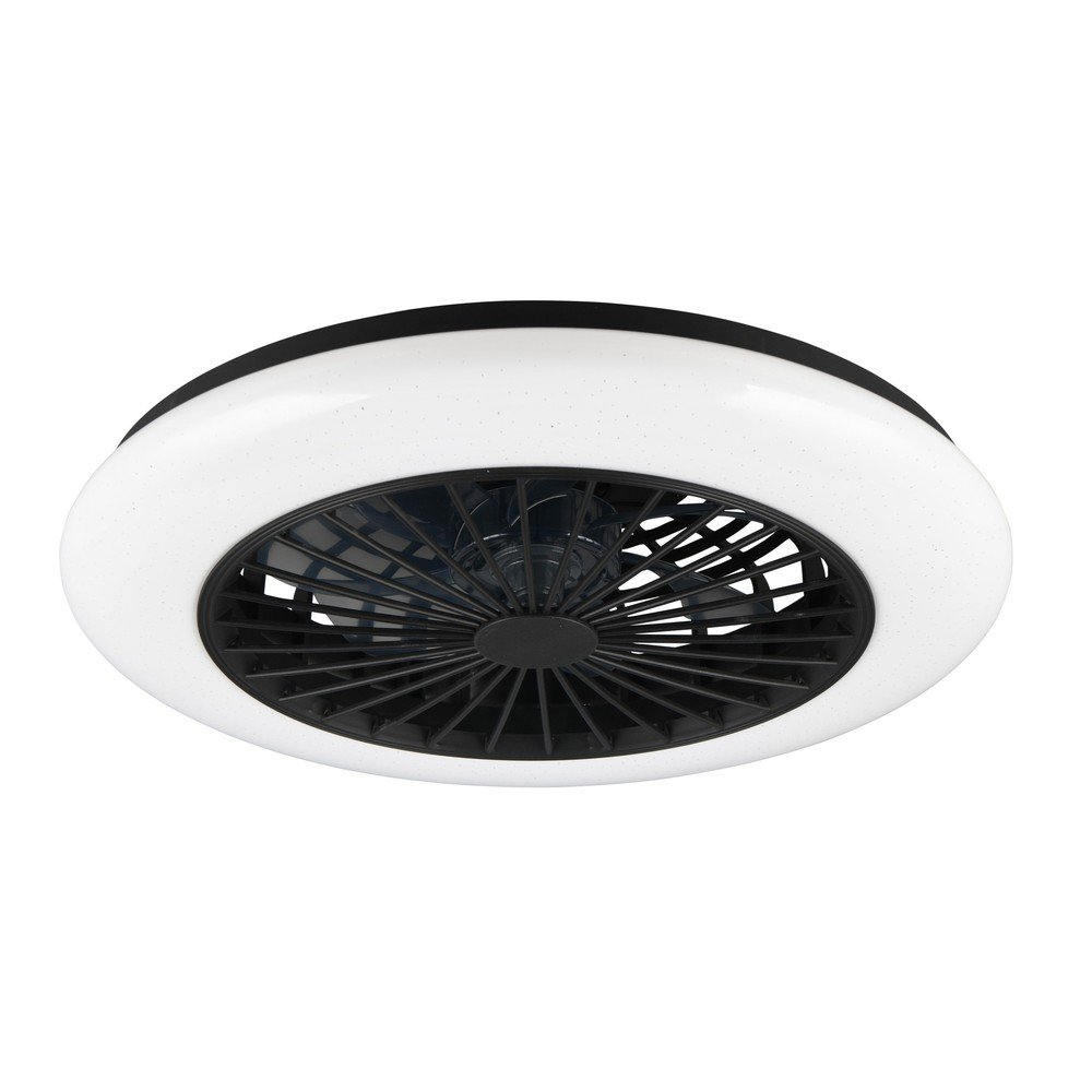 Lampa sufitowa LED w kolorze matowej czerni Stralsund – Reality