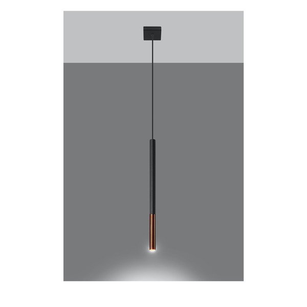 Czarna lampa wisząca Sollux Asarot-image-3