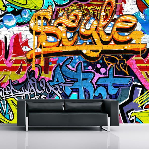Tapeta wielkoformatowa Graffiti, 315x232 cm