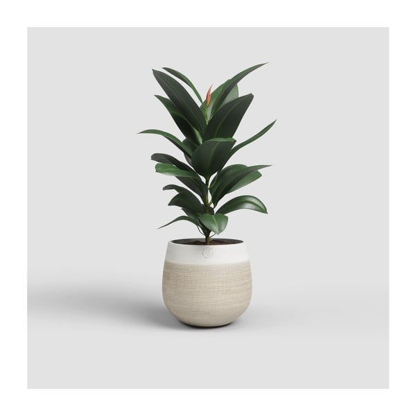 Ceramiczna ręcznie wykonana doniczka ø 20 cm Antheia – Artevasi-image-1