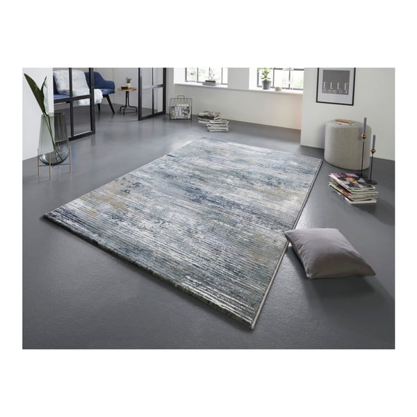 Szaro-niebieski dywan Elle Decoration Arty Trappes, 200x290 cm-image-1