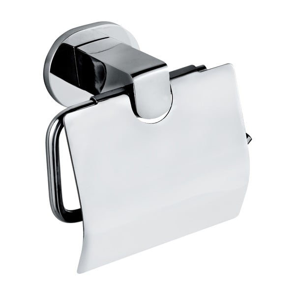Samoprzylepny metalowy uchwyt na papier toaletowy Maribor – Wenko-image-1