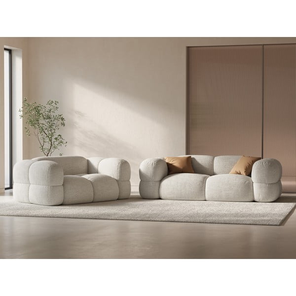 Beżowa sofa 180 cm Loretto – Cosmopolitan Design-image-1