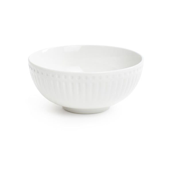 18-częściowy zestaw białych talerzy z porcelany Bonami Essentials Purita-image-3