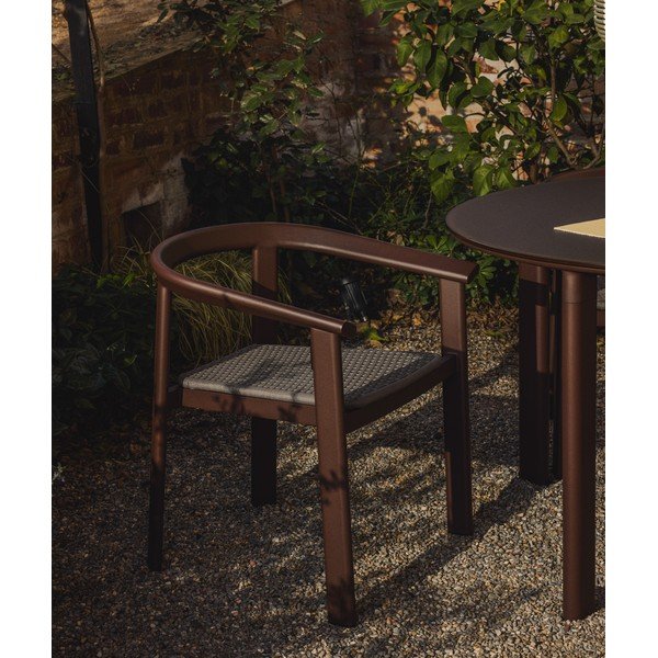 Brązowe krzesło ogrodowe Erice – Kave Home-image-4