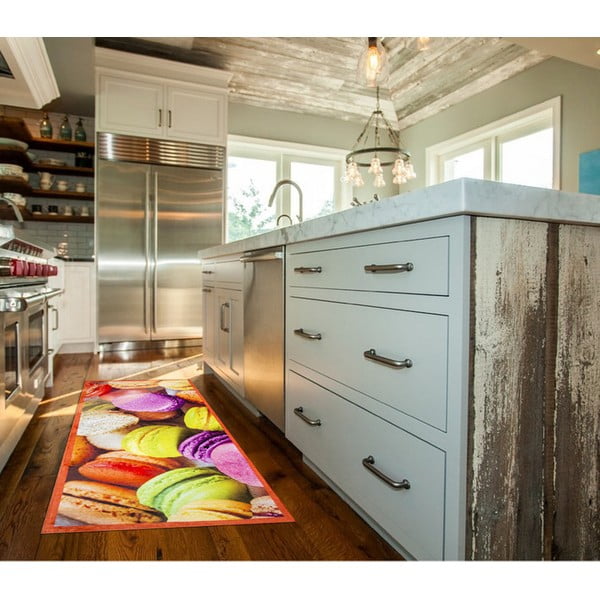 Wytrzymały chodnik kuchenny Webtapetti Macarons, 60x220 cm-image-1