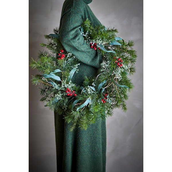 Wieniec bożonarodzeniowy ø 60 cm Pine – Bloomingville-image-2