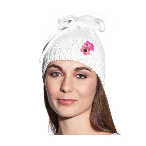 Biała czapka Cosmo Flowers-image-2