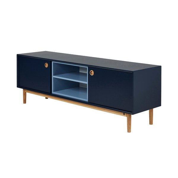 Ciemnoniebieska szafka pod TV 170x57 cm Color Box – Tom Tailor-image-2