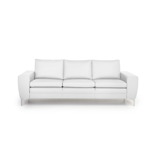 Biała sofa Scandic Twigo, 227 cm