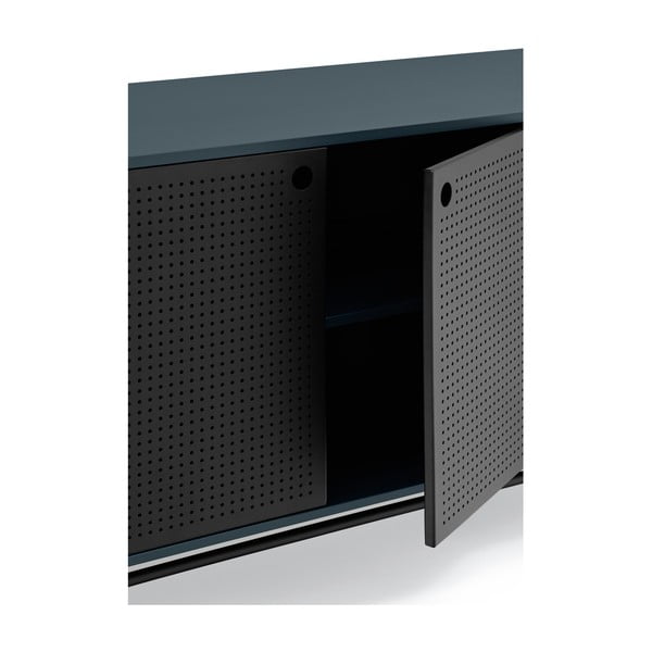 Czarno-niebieska komoda Teulat Punto, szer. 212 cm-image-1