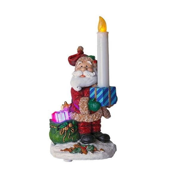 Świecąca dekoracja Santa with Candle