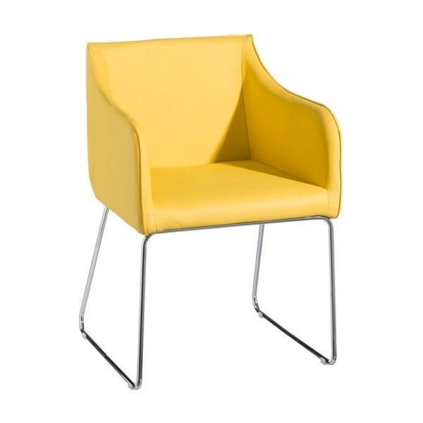 Żółte krzesło Tropicho Piorini