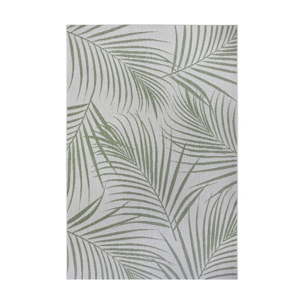 Zielono-szary dywan odpowiedni na zewnątrz Ragami Flora, 200x290 cm