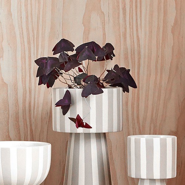 Kamionkowa osłonka na doniczkę ø 15 cm Toppu – OYOY Living Design-image-1