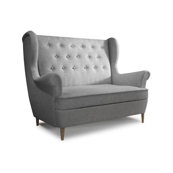 Szara sofa 150 cm Aros – ELTAP